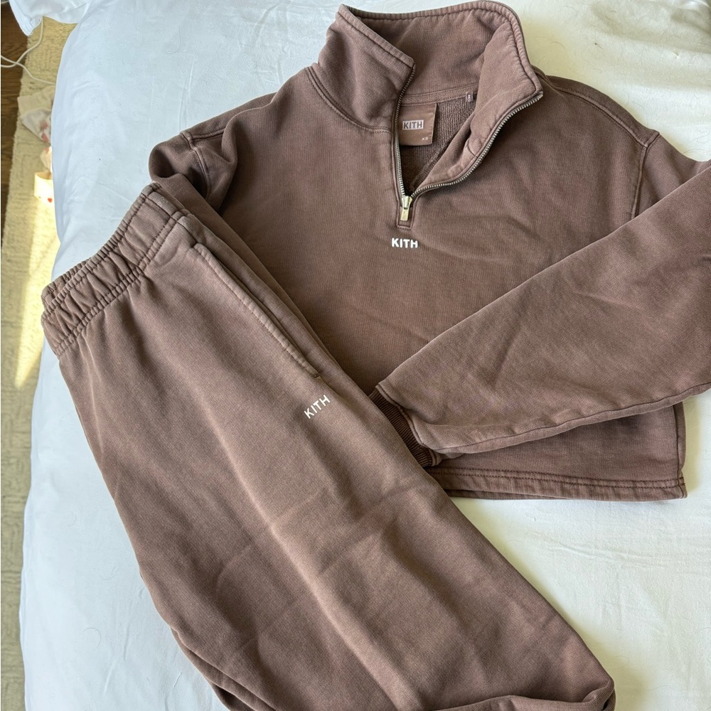 Kith Chocolate Brown Tracksuit